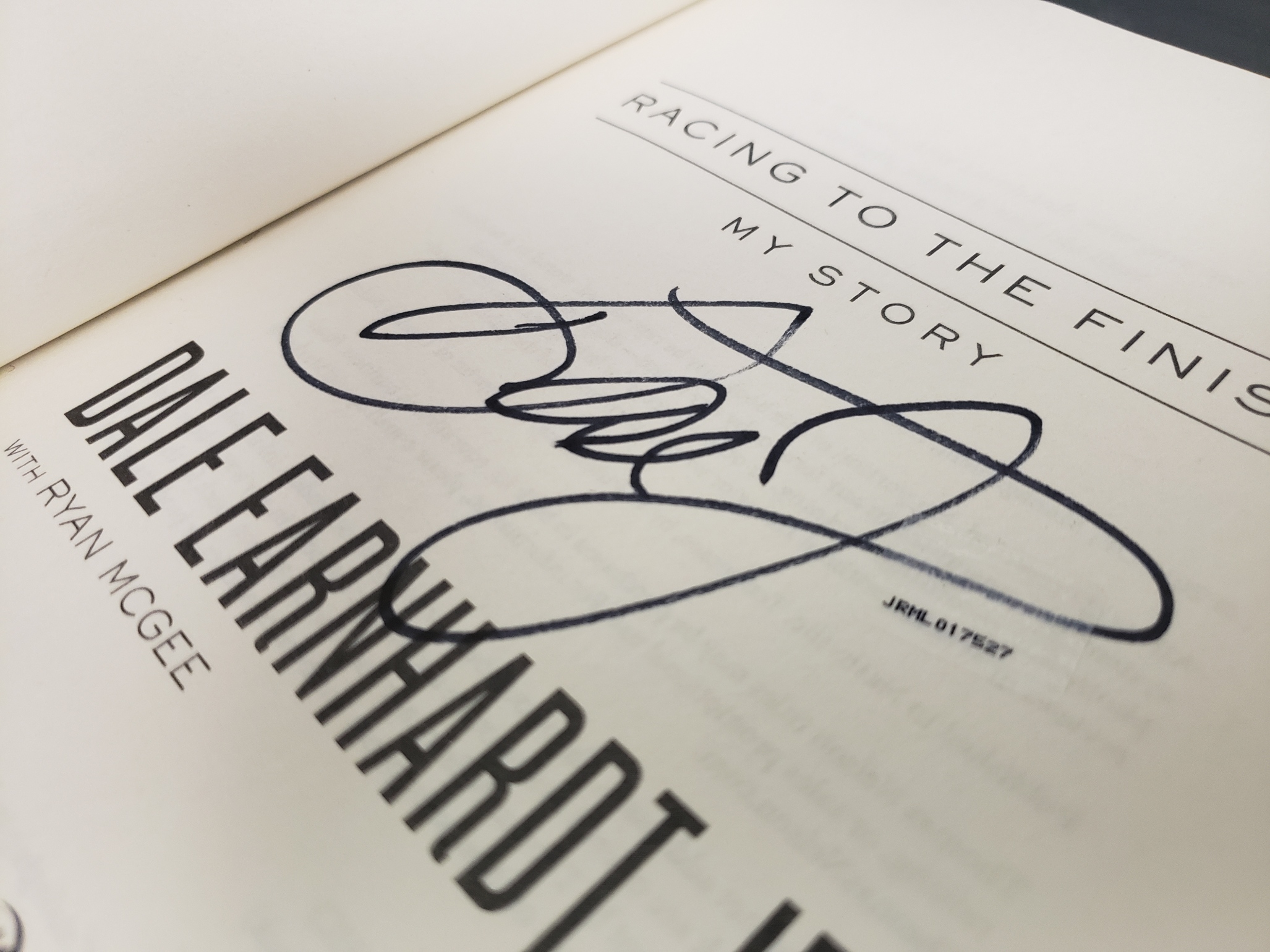 Racing To The Finish By Dale Earnhardt; Ryan McGee (As Told To), Paperback